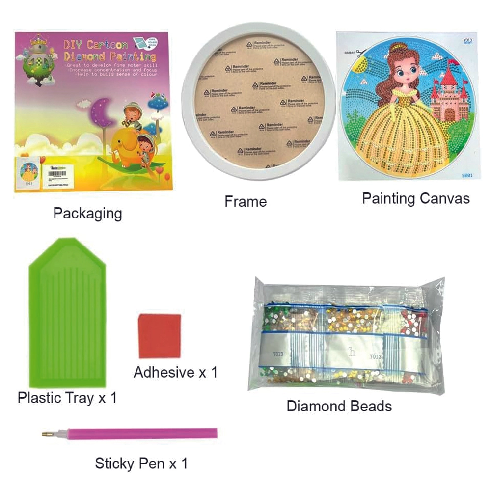 5D Diamond Art Kit - Small Princess