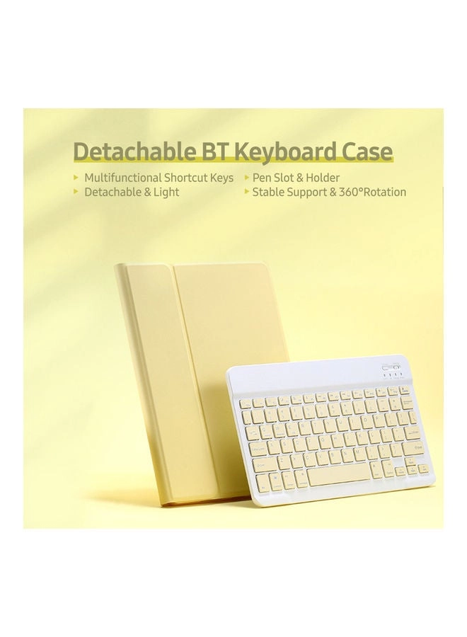 Round Keycap Touch Keyboard Case - Wireless