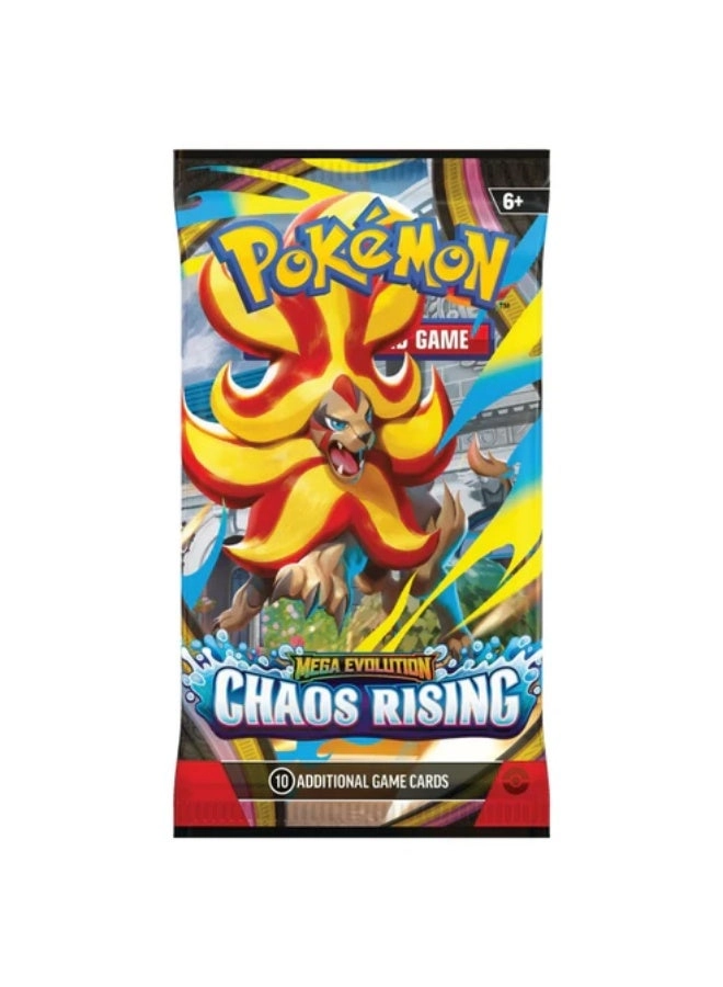 Mega Evolution Chaos Rising Booster Single Pack - 10pcs