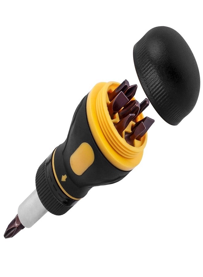 Yakamoz Ratchet Multi Screwdriver Multi-Bit Screwdriver (9 Pcs)