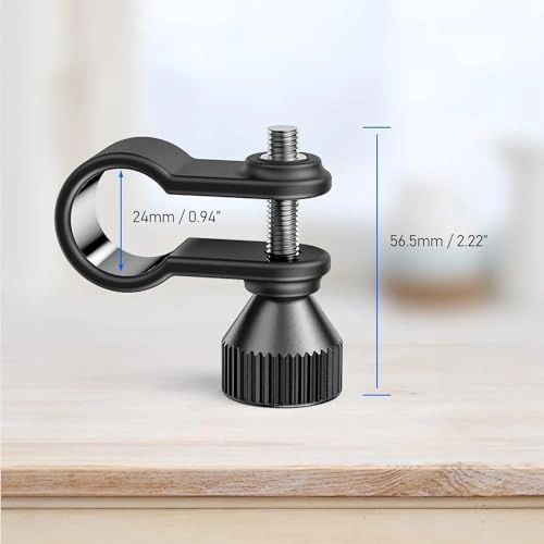 DH-3 - 24mm Adjustable Diving Flashlight Holder Mount Clamp