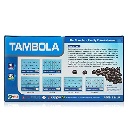 Tambola Housie Game - 0 - 12 years 1 pieces
