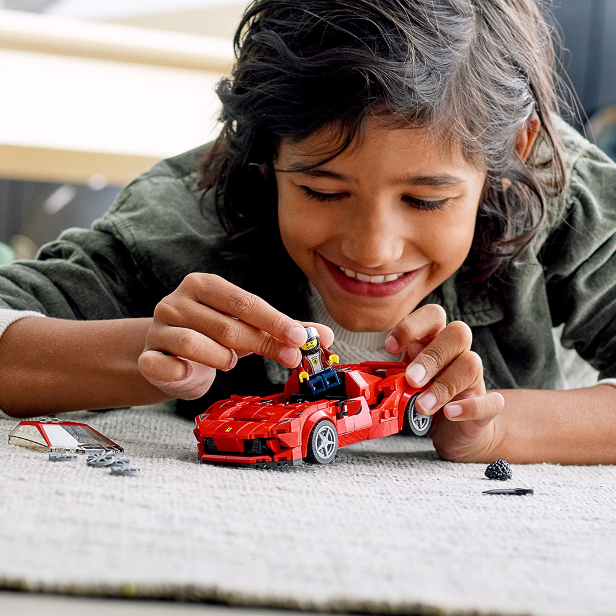 Speed Champions Ferrari F8 Tributo (76895) - 1/32 Minifigure