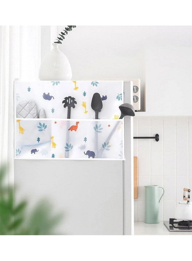 Fridge Cover - 1Pc 6 Utility Pockets Waterproof