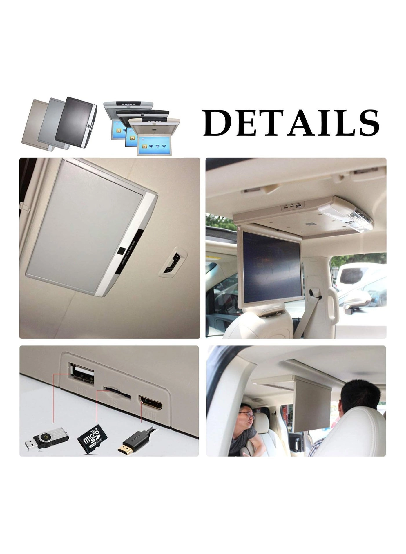 1080P Car Video Player - 22 inch