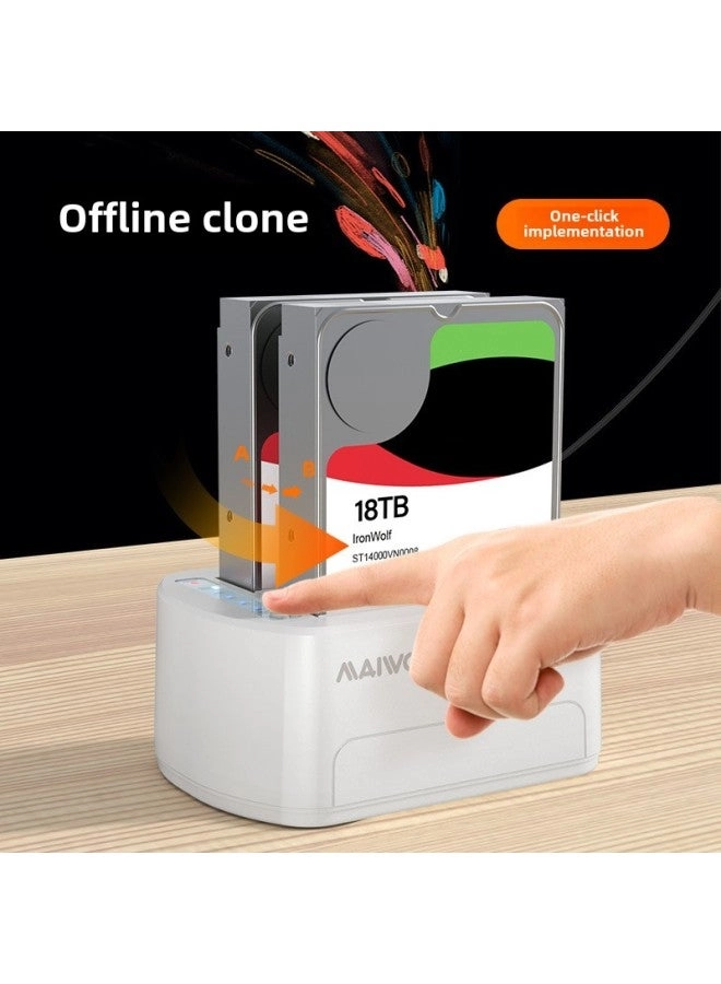 Dual-disk USB 3.0 Hard Disk Base