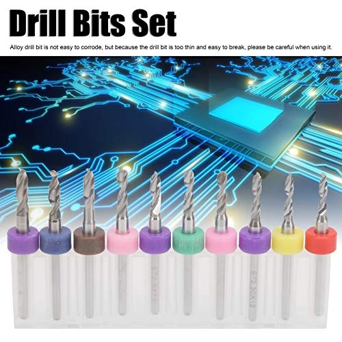 Straight Shank Twist Drill - Cemented Carbide 10pcs