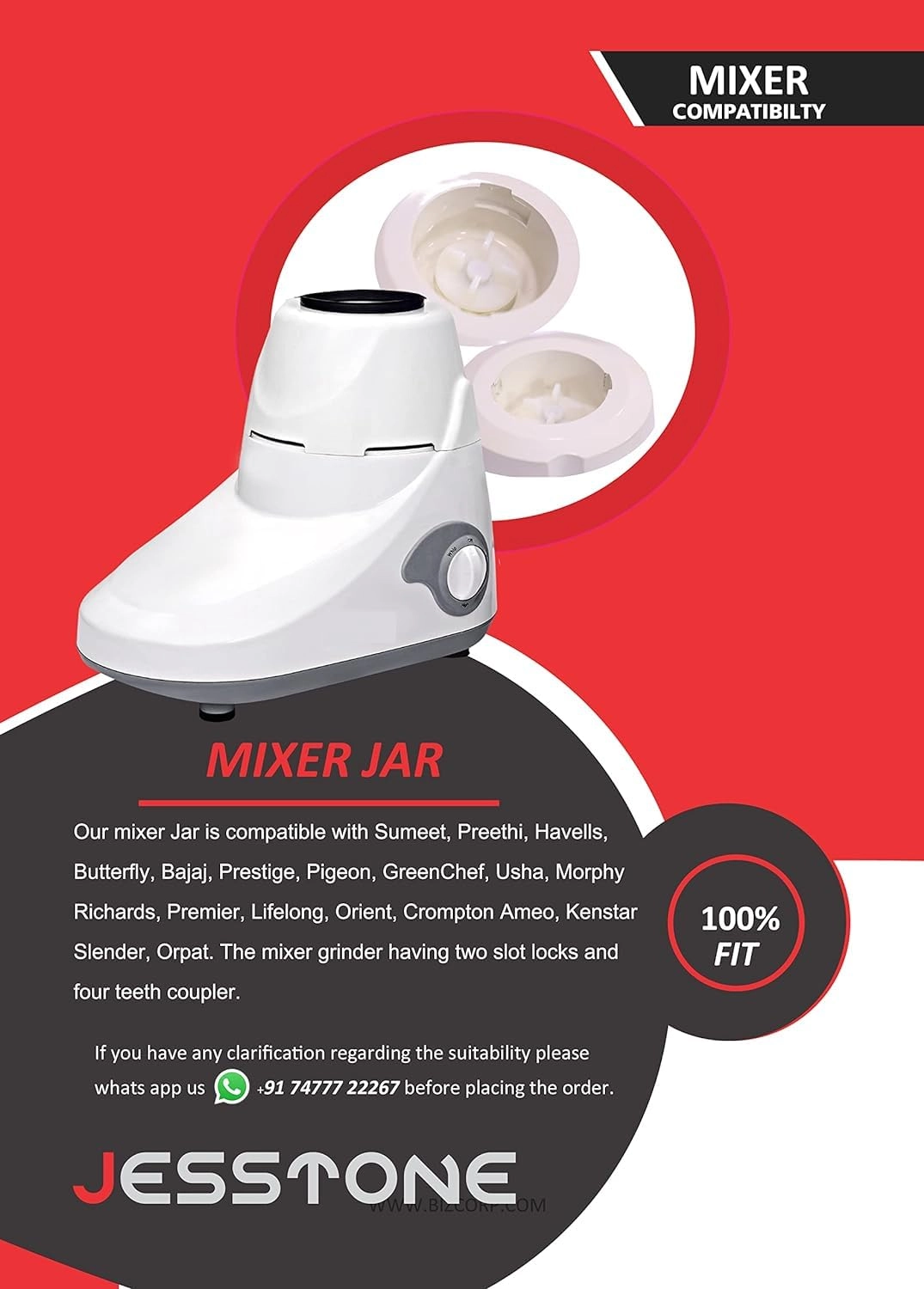 Chutney Jar - 400 ML Stainless Steel