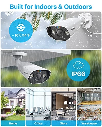 PoE Security Camera System - 8 channels