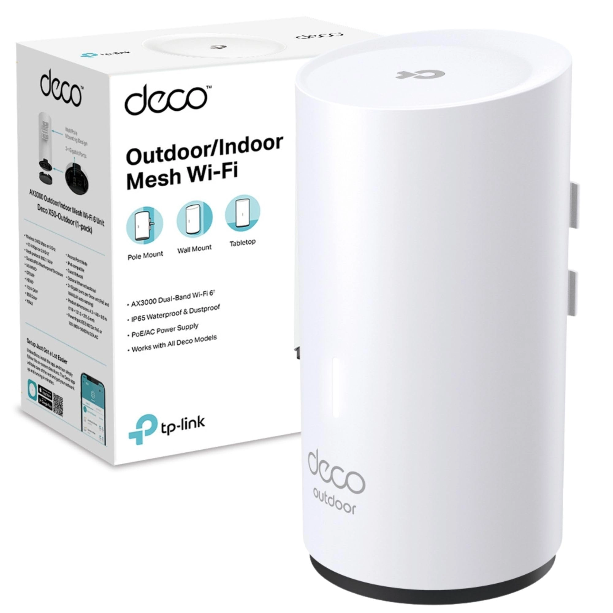 Deco X50-Outdoor - Wi-Fi 6 1 piece(s)