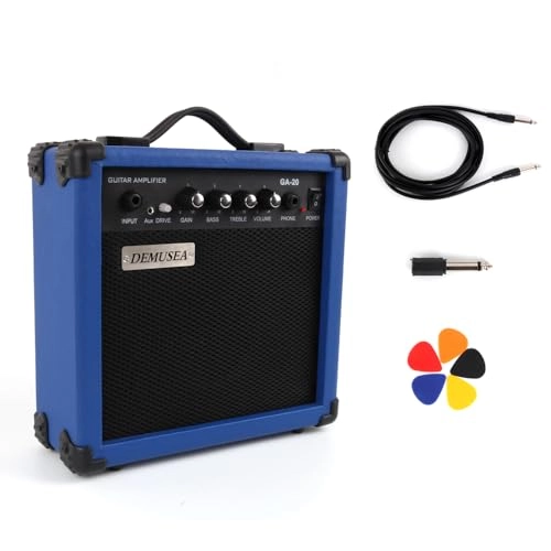 20W Pro Electric Guitar Amplifier - 5-inch Headphone jack
