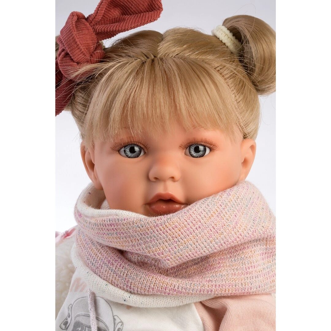 Julia Baby Doll - 42 cm Vinyl Fabric Blonde Hair Blue Eyes Ages 3+