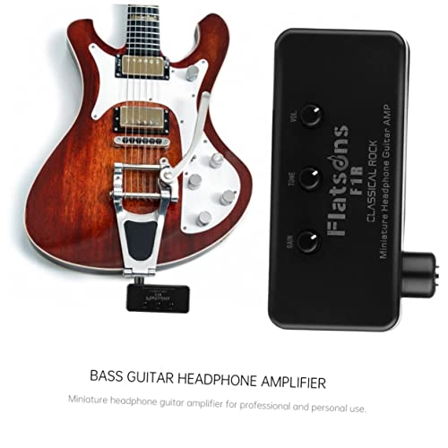 Mini Guitar Amplifier - Black Portable Lightweight