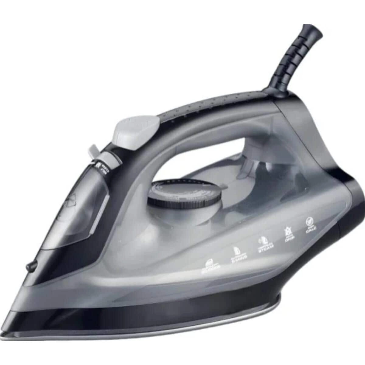 Tradeo Electric Steam Iron - 2000W Adjustable Temperature Non-Stick Soleplate
