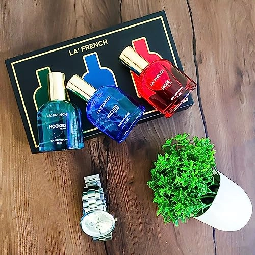 Hitched Hooked Hope Perfume Gift Set - Perfume for Men 3x30 ML