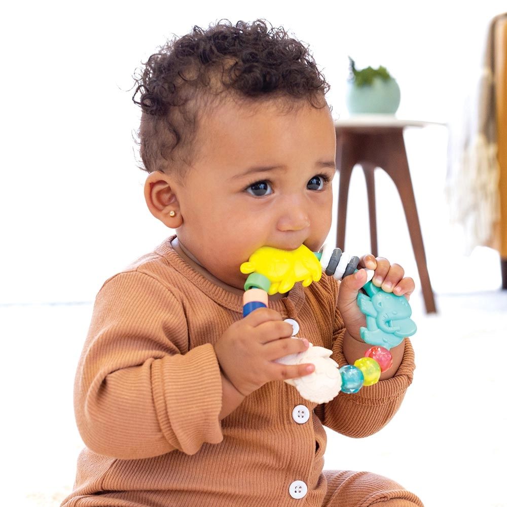 Busy Beads Rattle & Teether