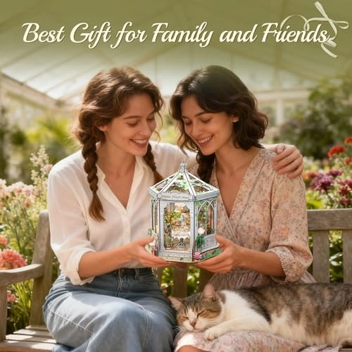 Book Nook Kit - Windsor Flower House Wood LED