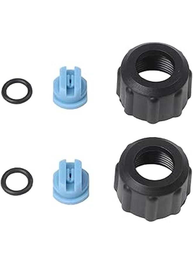 Jurtmy Nozzle Nut Kit - For PUZZI 8/1 10/1 100 200 2 Nozzles 2 Nuts 2 Sealing Rings