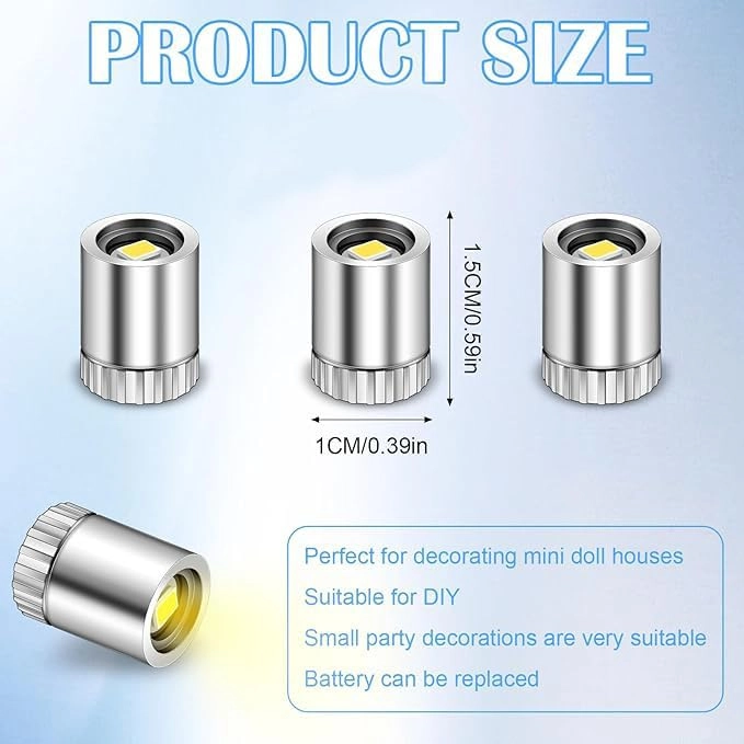 Miniature LED Lights - 25 Pcs Warm White