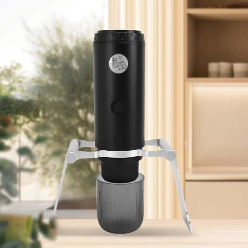 Portable Coffee Maker - 80ml Ground Coffee and Capsule