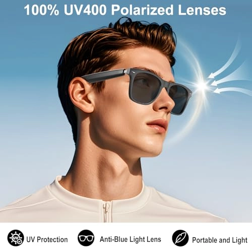 AI Translation Smart Glasses - 164 Languages Color-Changing Lenses