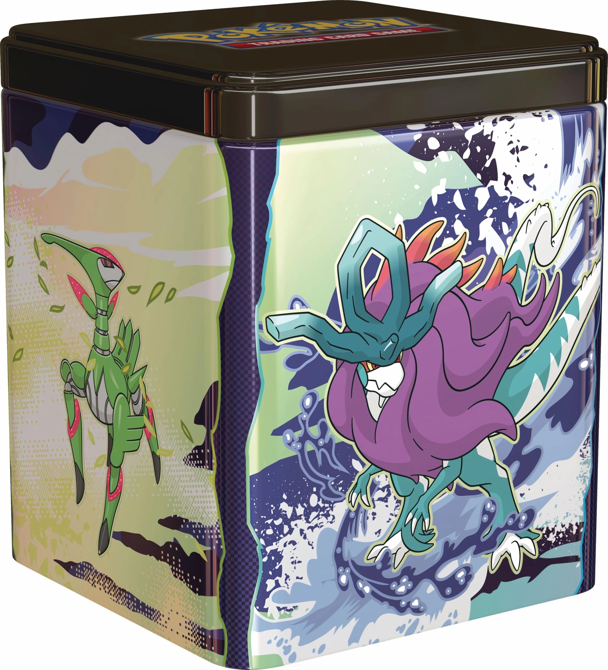 Stacking Tin Box Paradox - 3 Booster Packs 2 Sticker Sheets