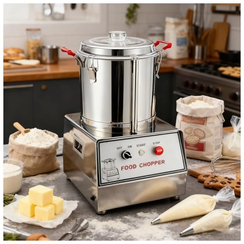 Commercial Food Processor - 5L 7L 10L 15L 550W 750W 1100W 1400W