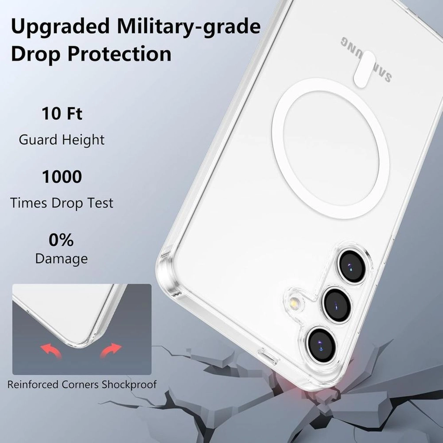 Clear Screen Protector for Samsung Galaxy S25 Plus