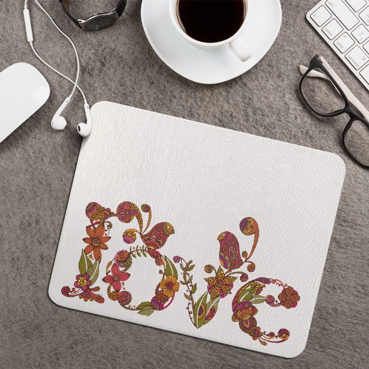 95480 Neoprene Mouse Pad - 2.2x1.8 cm