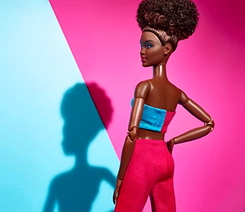 Barbie Looks - Natural Black Hair Color Block Outfit Ages 6+