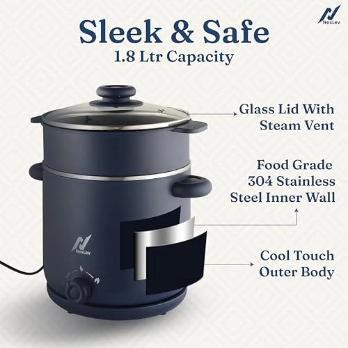 Multi Purpose Electric Food Kettle - 1.8L