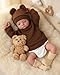 Reborn Baby Doll - 17-Inch Soft Cloth Body Sleeping Ages 3+