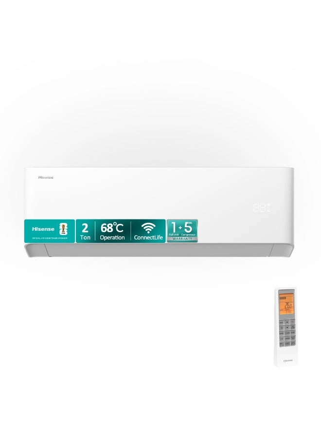 Hisense AS-24TF2RFWHBW - WiFi-connected