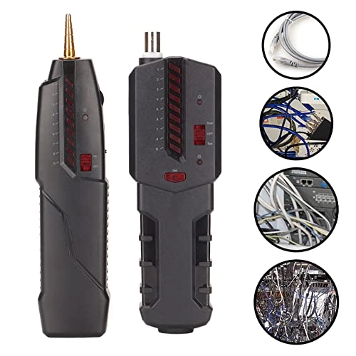 Ethernet network tester - RJ11 RJ45 network cable telephone line BNC cable single wire optical fiber line open circuit short connection miswire reverse connection continuity checking