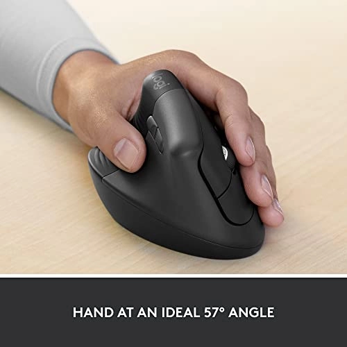 Lift Left-handed Vertical Ergonomic Mouse - Wireless
