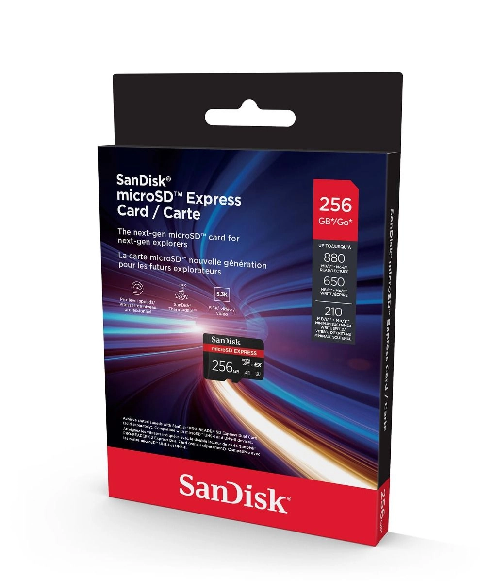 Express microSD U3 256GB