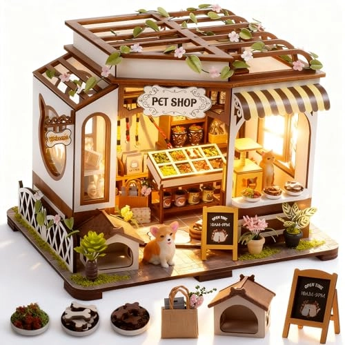 Miniature Dollhouse Kit - Pet Shop