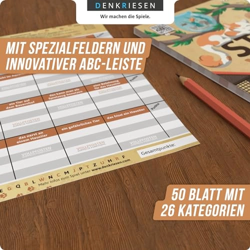 Stadt Land Vollpfosten: Fluffy Edition (German)