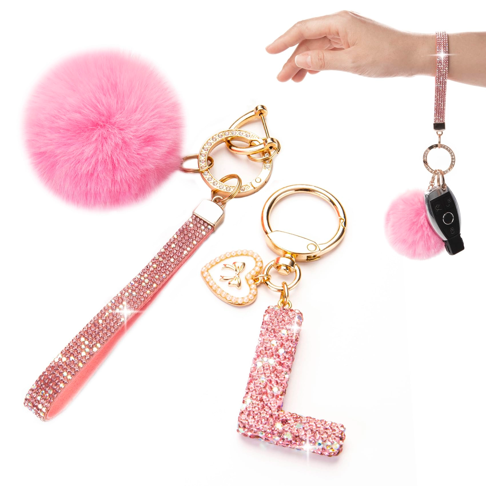 Initial Keychain - Letter