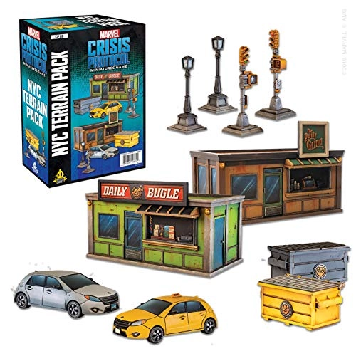 Marvel Crisis Protocol: Terrain Expansion: NYC Apartment Building - Miniatures Game
