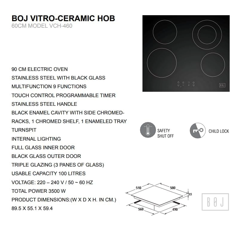 Vitro VCH-460 Ceramic hob
