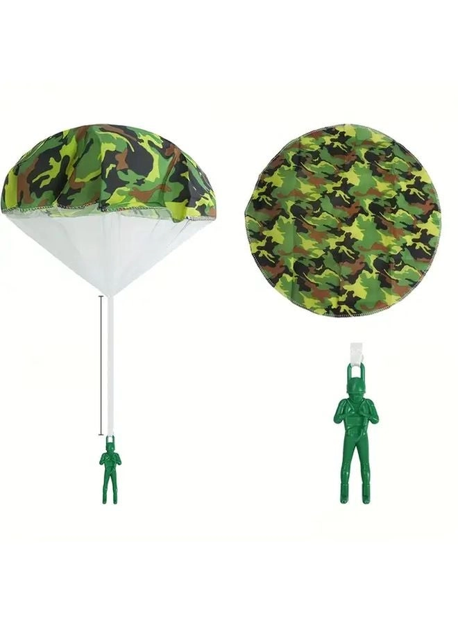 Parachute Jumping Toy Soldiers - 3 Years 4pcs