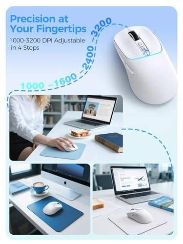 R108 Tri-Mode Wireless Mouse - Wireless