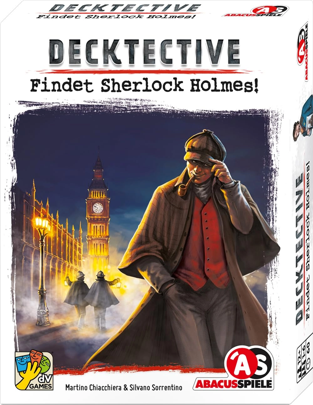 ABACUSSPIELE Decktective Finding Sherlock Holmes! - Cooperative Card Game (German)