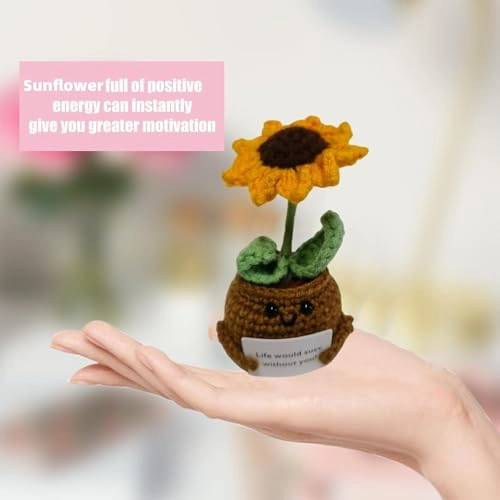 Pickled Cucumber - Handmade Sunflower Wool