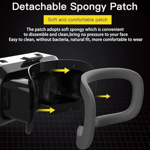 VR Headset - 3D 3.5-7.2 inch Bluetooth