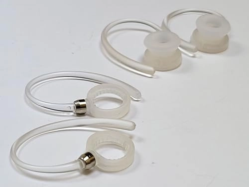 Earhooks Earclips for Boom 2, 3, HX 550, HX 600, HZ720 - Noise Reduction