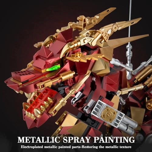 Mechanical Dragon - Dragon 1596 pcs