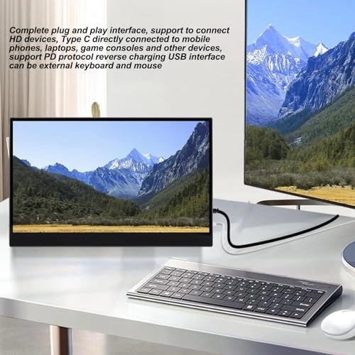 Portable Monitor - Denashh2zv0qwog3 15.6 Inch 2.5K