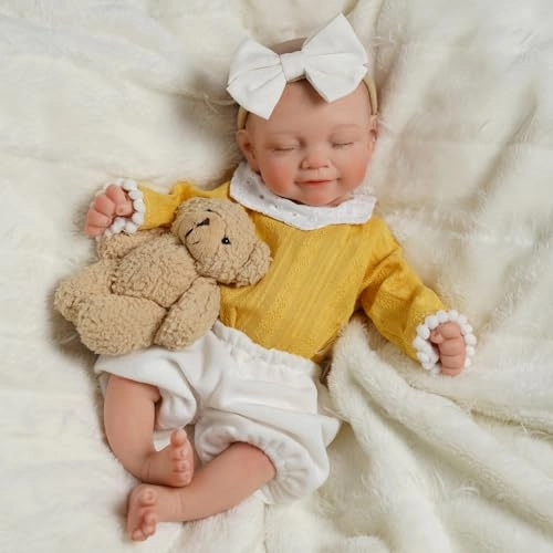 Reborn Baby Doll - 12 Inch Silicone Weighted Ages 3+